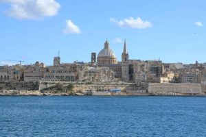 Valletta as seen accross the harbour