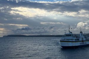 A Gozo ferry on a trip